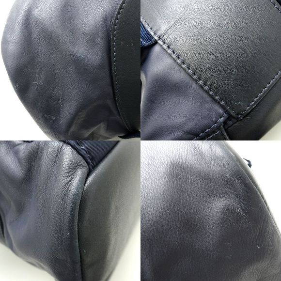 Louis Vuitton Pulse V Line Navy Leather Nylon - Picture 4 of 8